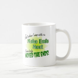 Caneca De Café Fazer com que as extremidades se encontrem