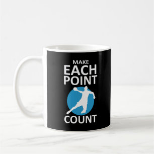 Caneca De Café Fazer Contar Cada Ponto - Anel
