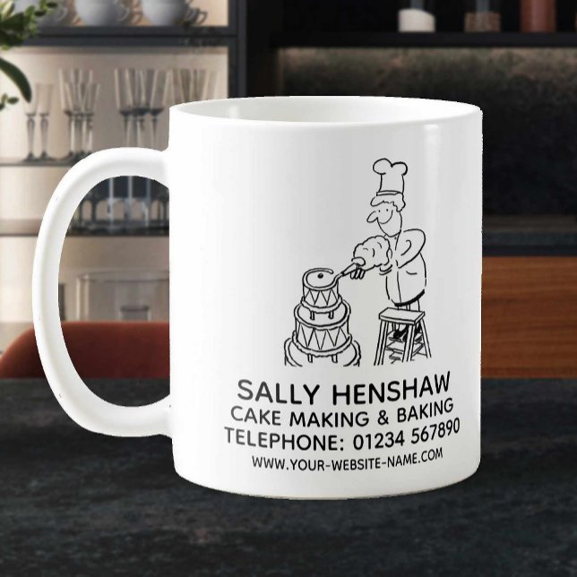 Caneca De Café Fazer De Bolo E Saco De Promocional (Criador carregado)