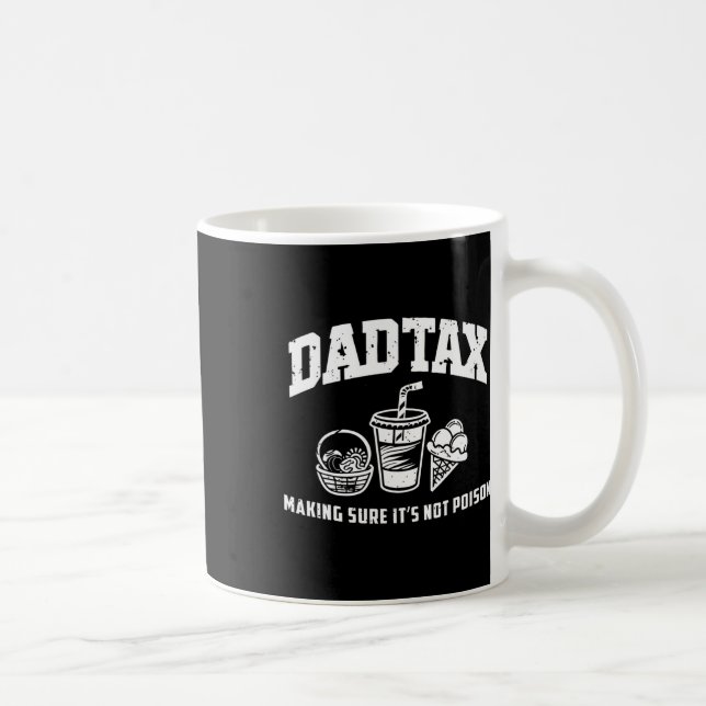 Caneca De Café Fazer de impostos com certeza que não é envenenado (Direita)