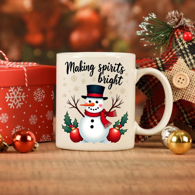 Caneca De Café Fazer Espirita Brilhante (Criador carregado)