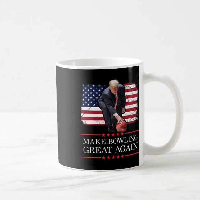 Caneca De Café Fazer Excelente De Boliche Novamente - Boliche Eng (Direita)