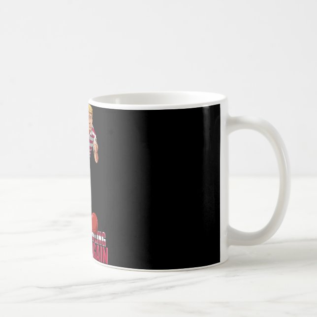 Caneca De Café Fazer Excelente De Boliche Novamente - Boliche Eng (Direita)