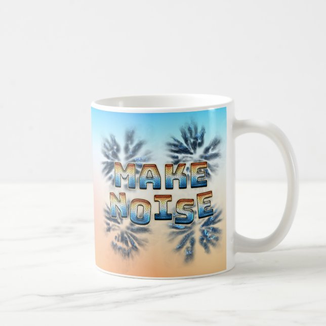 Caneca De Café Fazer ruído (Direita)