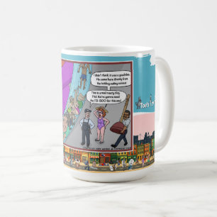 Caneca De Café FB-500 Clássico Humor Visual Absurdo