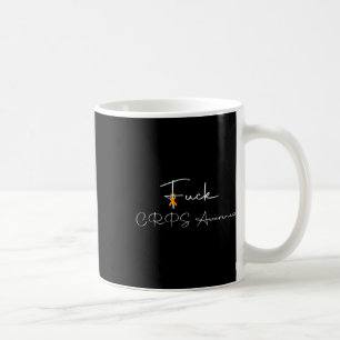 Caneca De Café Fck Cancer Laranja Fita Diversão De Fita Sensibili