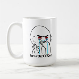 Caneca De Café FCM / Mug / heartbrOKen / Suporte / Bênçãos