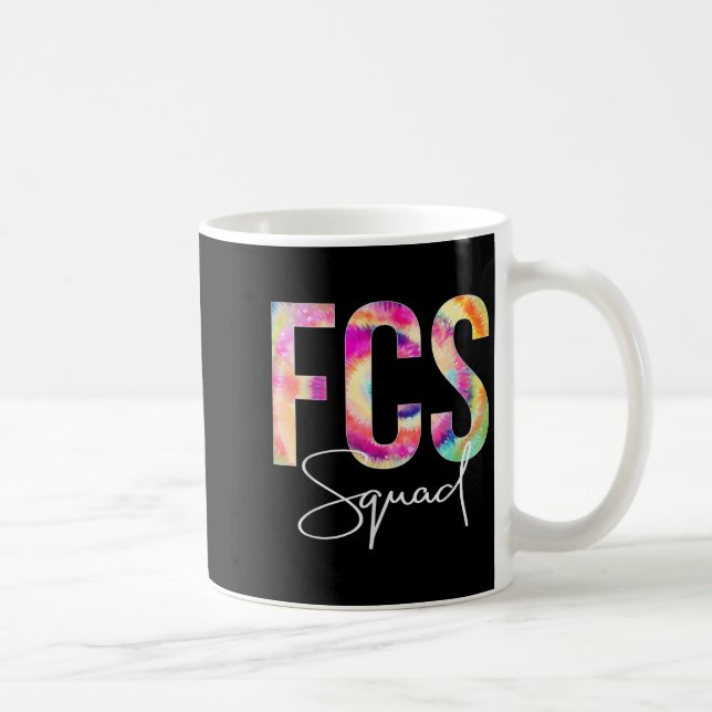 Caneca De Café Fcs Squad Tie Dye Back To School Women Appreciatio (Direita)