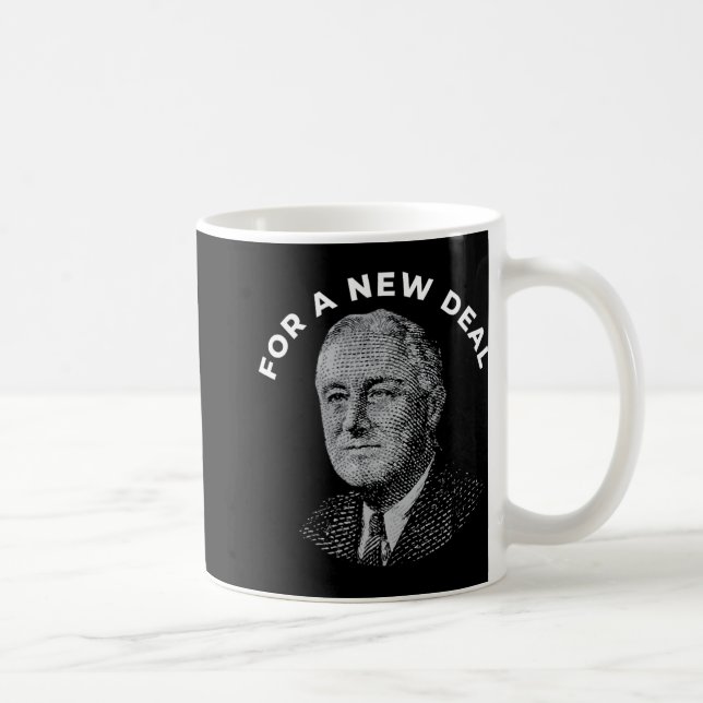 Caneca De Café Fdr President Franklin Roosevelt New  (Direita)