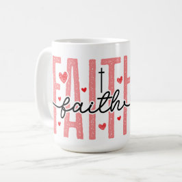Caneca de café Fé