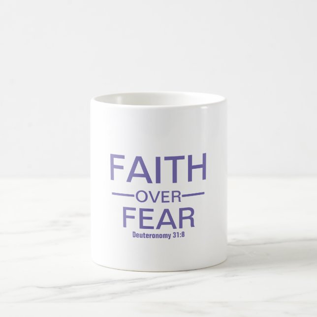 Caneca De Café Fé - Clássica Mug (Centro)