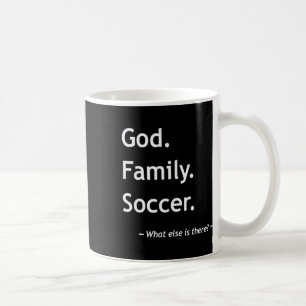 Caneca De Café Fé Cristã Cristianismo Deus Família Futebol