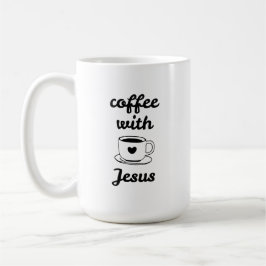 Caneca De Café Fé Cristã Diária Café Amante de Jesus
