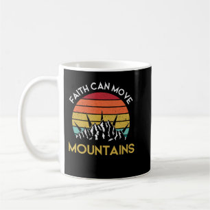 Caneca De Café Fé Pode Mover Montanhas