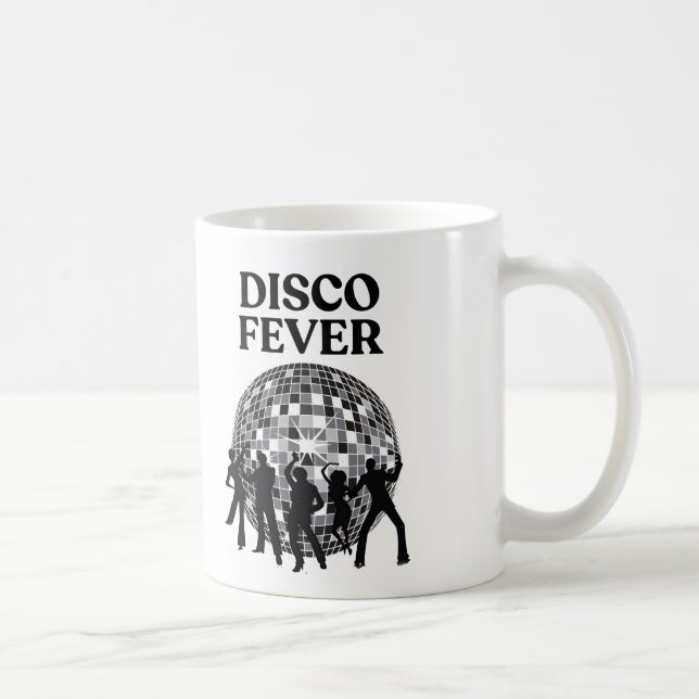 Caneca De Café Febre do Disco (Direita)