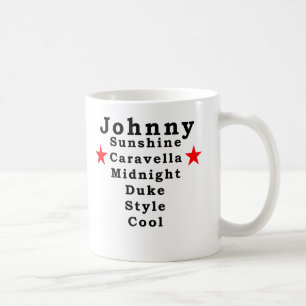 Caneca De Café Febre KRP do KRW Johnny