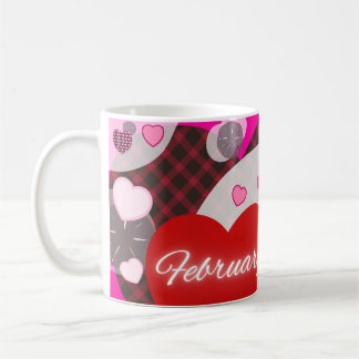 Caneca De Café February Coffee Mug