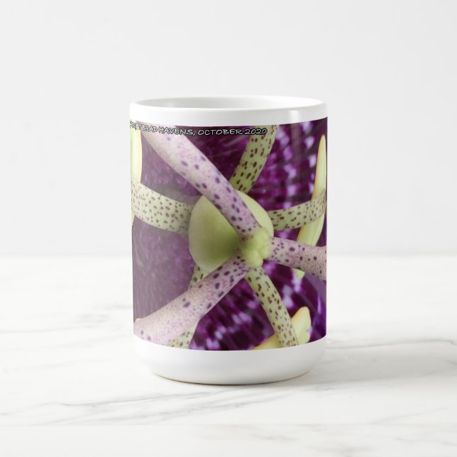 Caneca De Café Fechar Coleção de Pistils e Flores de Escada (Centro)