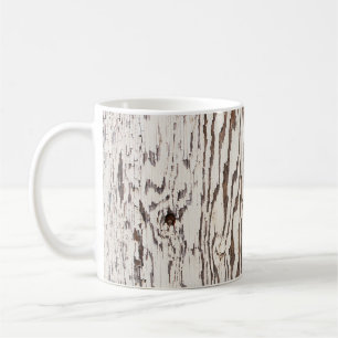 Caneca De Café Feche a fotografia da superfície de madeira casta