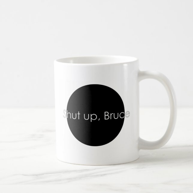 Caneca De Café Feche acima, Bruce (Direita)