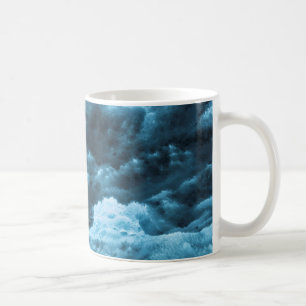 Caneca De Café Feche o gelo azul, Islândia