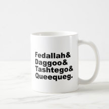 Fedallah Daggoo Tashtego Queequeg | Amigos de Moby