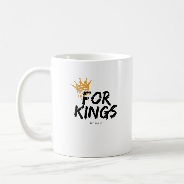 Caneca De Café feel like a king  (Esquerda)