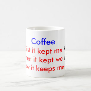 Caneca De Café feijão de café, vivo acordado do alerta
