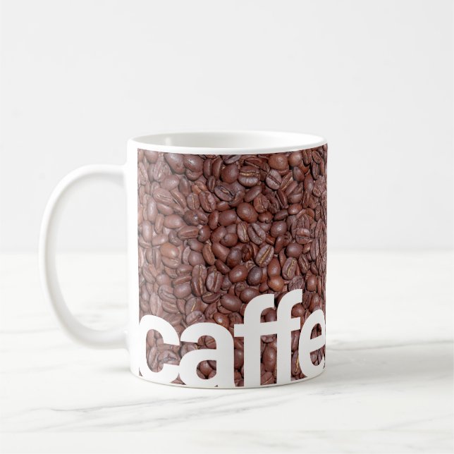 Caneca De Café Feijões de café torrados (Esquerda)