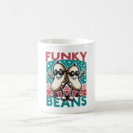 Caneca De Café Feijões Legais Engraçados