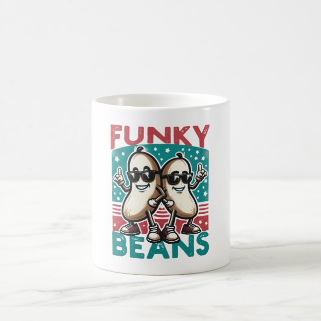 Caneca De Café Feijões Legais Engraçados (Centro)