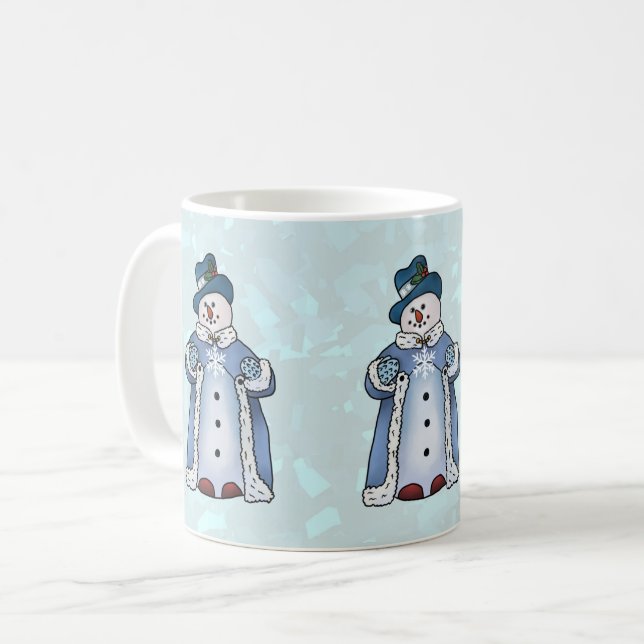 Caneca De Café Feiner Schneemann (Frente Esquerda)