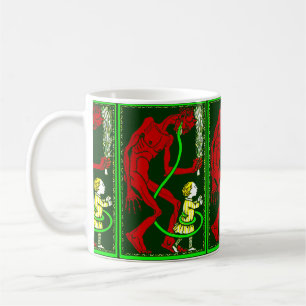 Caneca De Café feio campeão de natal krampus