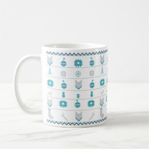 Caneca De Café Feio Natal Feliz