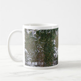 Caneca De Café Feira de Natal Neve no jardim Mug & Hot Cacau