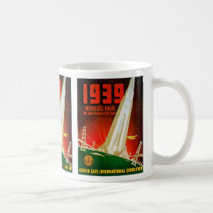 Caneca De Café Feira Mundial de São Francisco de 1939