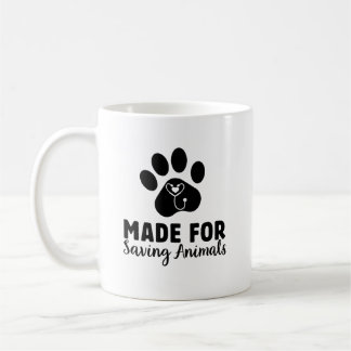 Caneca De Café Feita para salvar animais de estimação Vet Tech