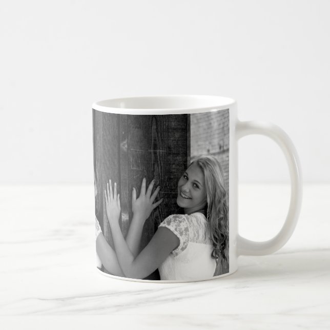 Caneca de café feita sob encomenda da foto 11oz da (Direita)