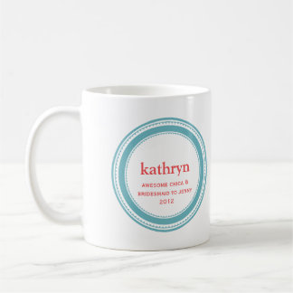 Caneca de café feita sob encomenda do bachelorette