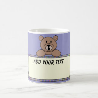 Caneca de café feita sob encomenda do urso do