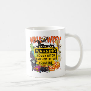 Caneca De Café Feiticeira das mamães e seus Monstrinhos, Hallowee