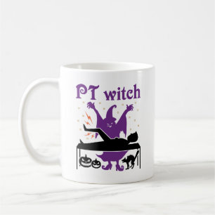 Caneca De Café Feiticeira do Halloween PT