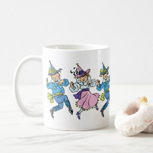 Caneca De Café Feiticeiro de Oz, Bela dança Munchkins!