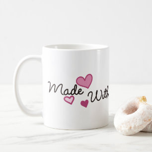 Caneca De Café Feito com Amor