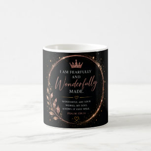 Caneca De Café Feito com Temor e Adoração Fé