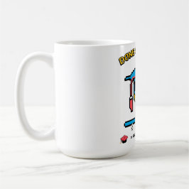 Caneca De Café Feito & Degreed" - Estilo do Jogador Retroativo