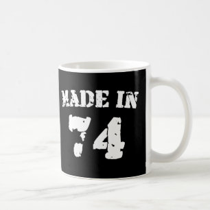 Caneca De Café Feito Em 1974