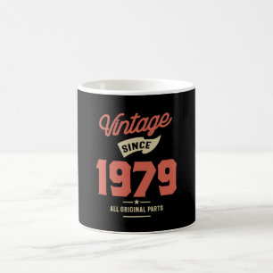 Caneca De Café Feito Em 1979, Presente De Aniversário