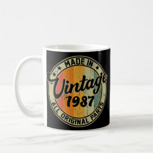 Caneca De Café Feito em 1985, 37º aniversário, 37 anos