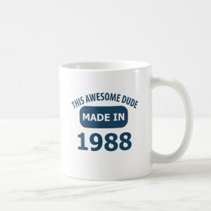 Caneca De Café Feito em 1988